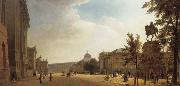 Eduard Gaertner Unter den Linden oil painting artist